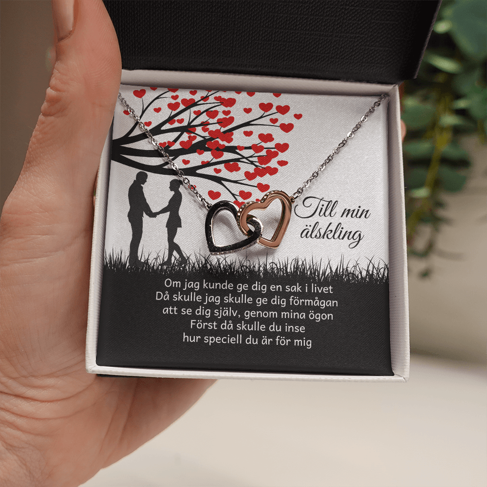 Halsbandshänge för en älskad - "Du gör mig glad"