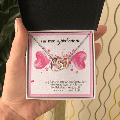 Halsbandshänge för en älskad - "Du är mitt liv"