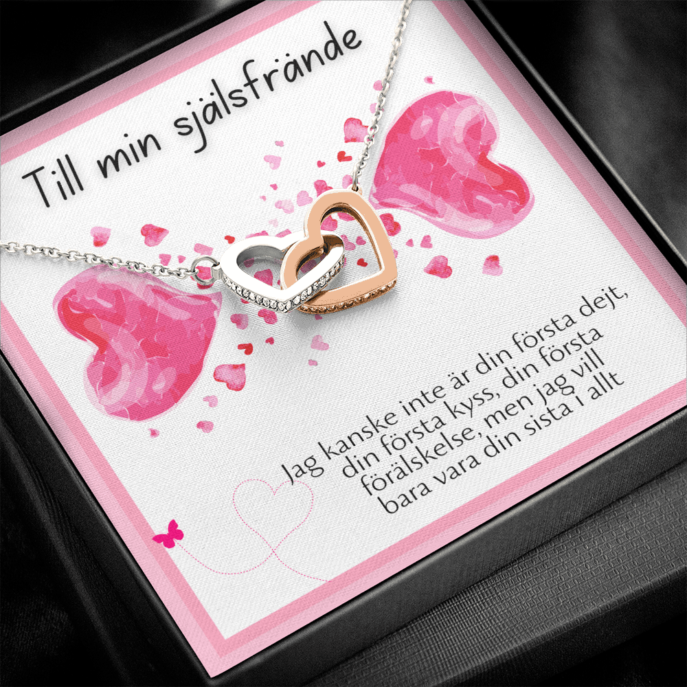 Halsbandshänge för en älskad - "Du är mitt liv"