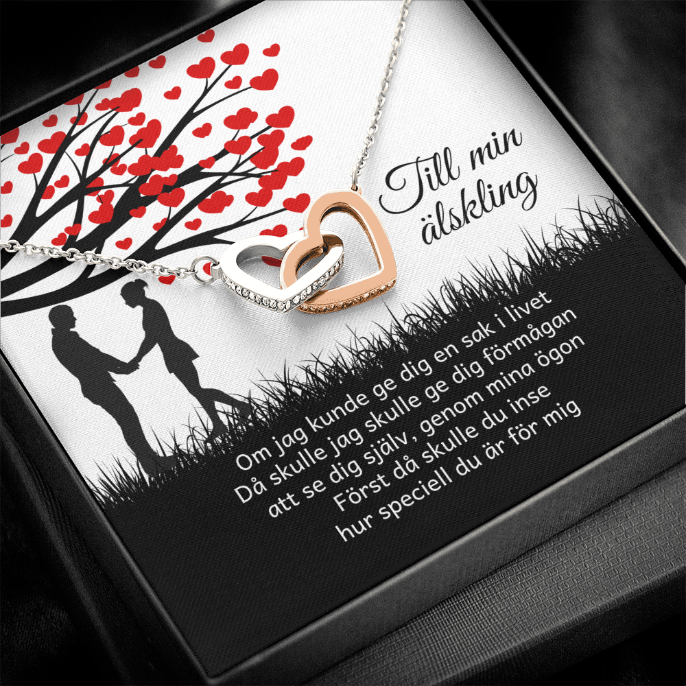 Halsbandshänge för en älskad - "Du gör mig glad"