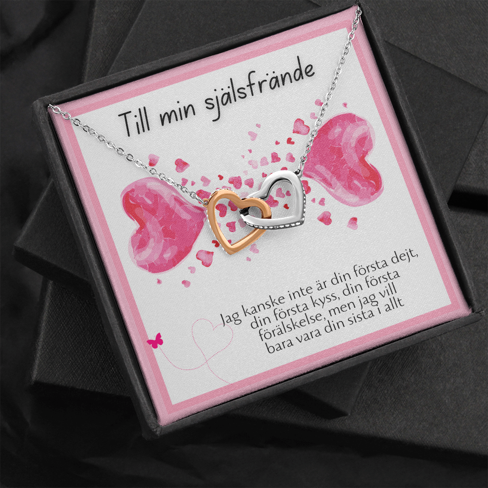 Halsbandshänge för en älskad - "Du är mitt liv"