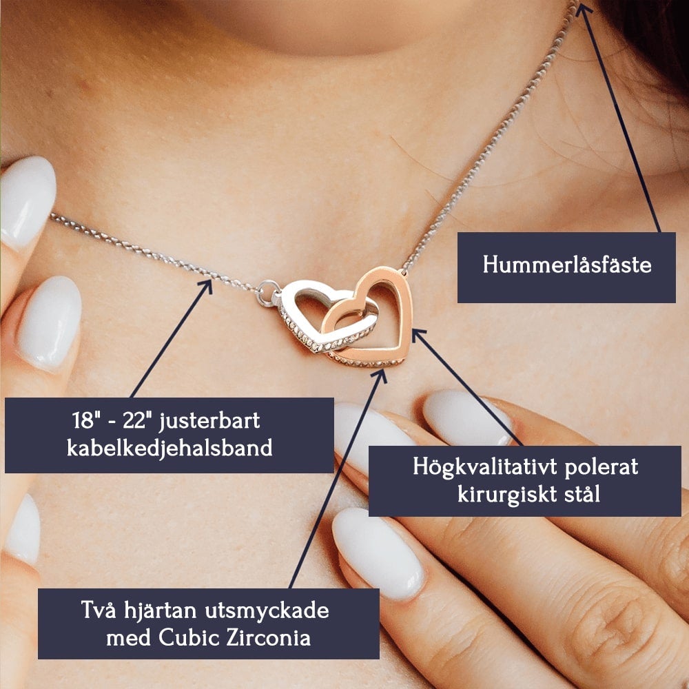 Halsbandshänge för en älskad - "Du gör mig glad"
