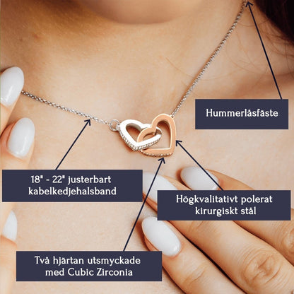 Halsbandshänge för en älskad - "Du gör mig glad"