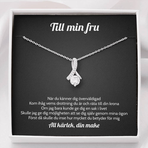 Halsbandshänge till din fru "Ljusstyrka"