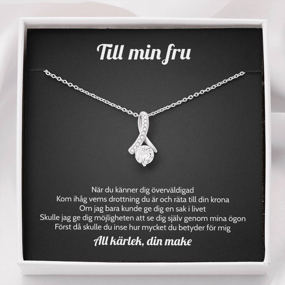 Halsbandshänge till din fru "Ljusstyrka"