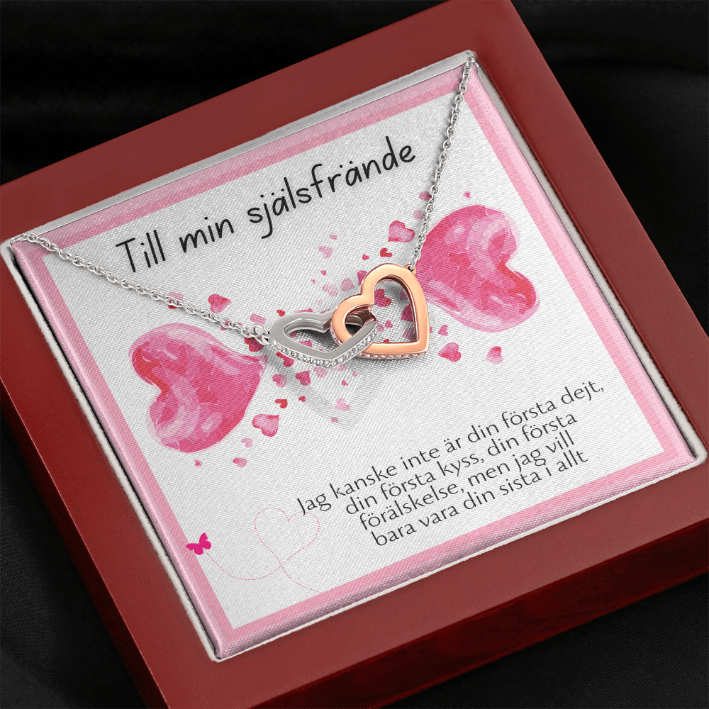 Halsbandshänge för en älskad - "Du är mitt liv"