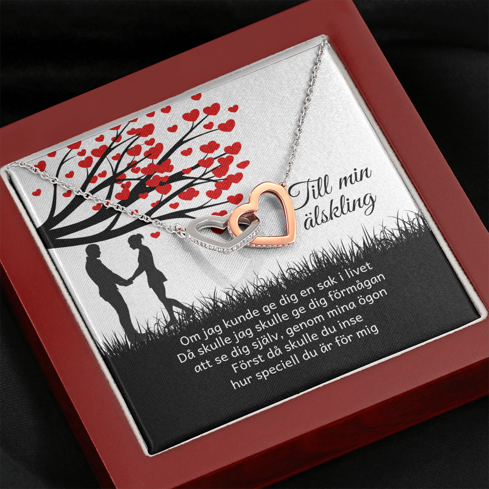 Halsbandshänge för en älskad - "Du gör mig glad"