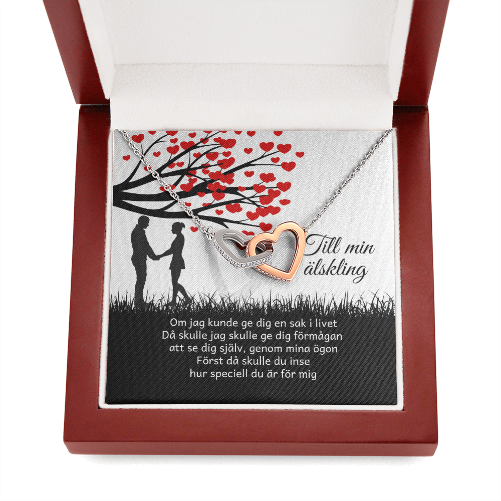 Halsbandshänge för en älskad - "Du gör mig glad"