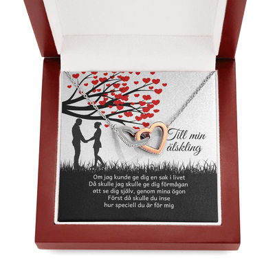 Halsbandshänge för en älskad - "Du gör mig glad"