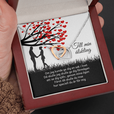 Halsbandshänge för en älskad - "Du gör mig glad"