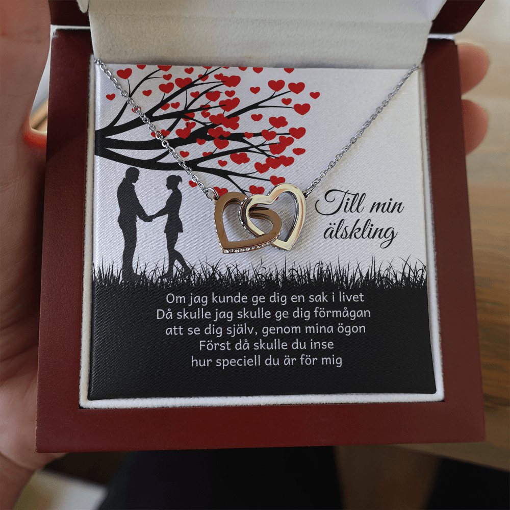 Halsbandshänge för en älskad - "Du gör mig glad"