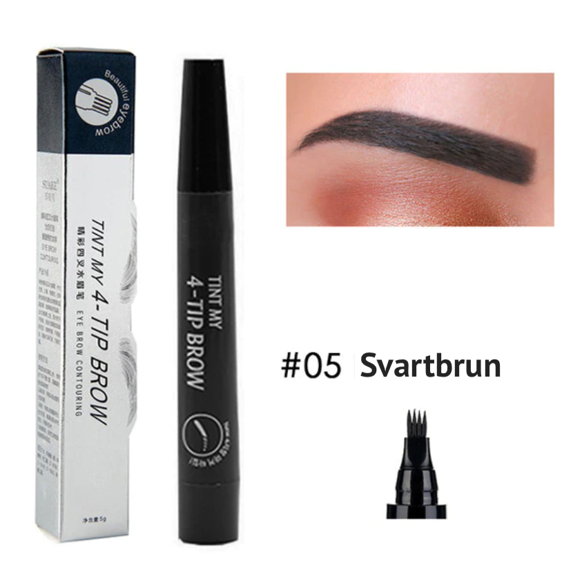 Ögonbrynspenna Vattentät