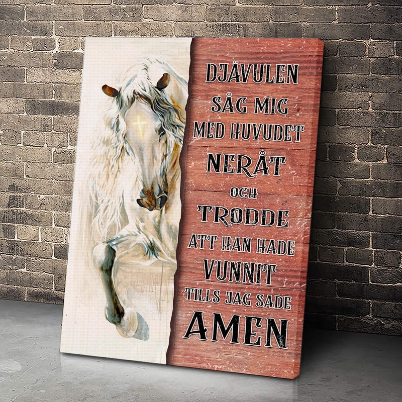 Foto på duk - "Prov"