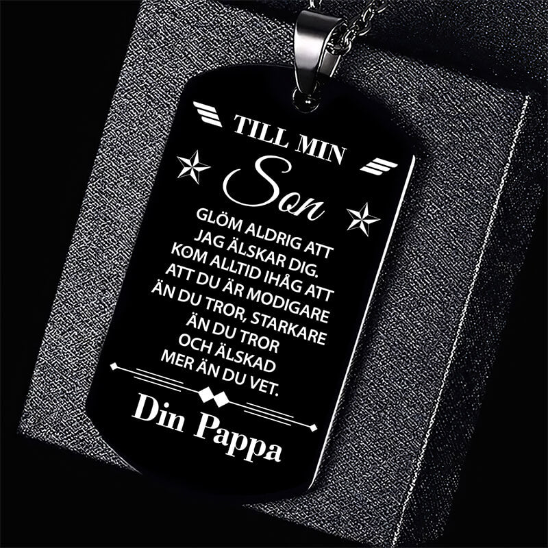 Hänge från far till son - "Du är bäst"