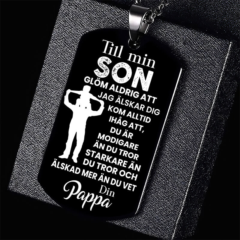 Hänge från far till son - "Stora stunder tillsammans"