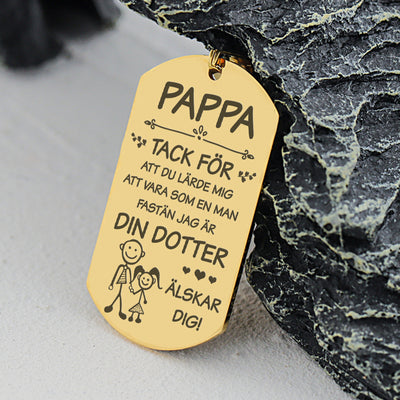 Hänge från dotter till far - Bästa vänner för alltid