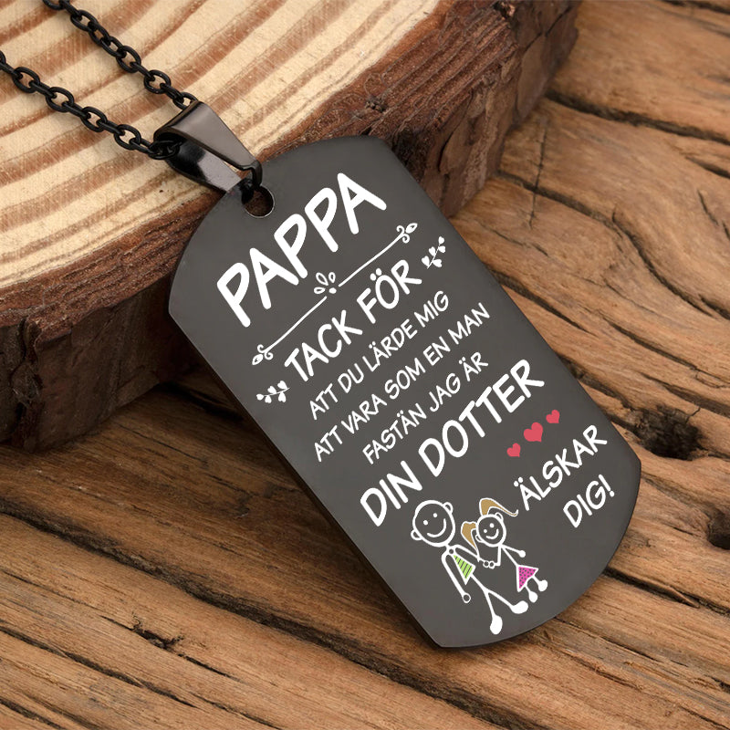 Hänge från dotter till far - Bästa vänner för alltid