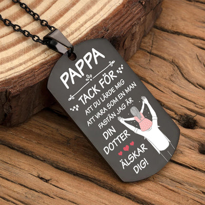 Hänge från dotter till far - För bästa pappa