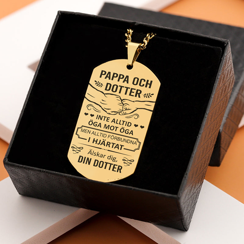 Hänge från dotter till far - Jag är så stolt över att vara din dotter