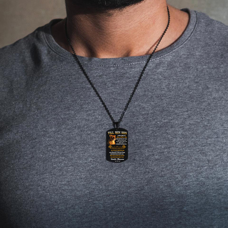 Hänge från mor till son - "Modigt hjärta"