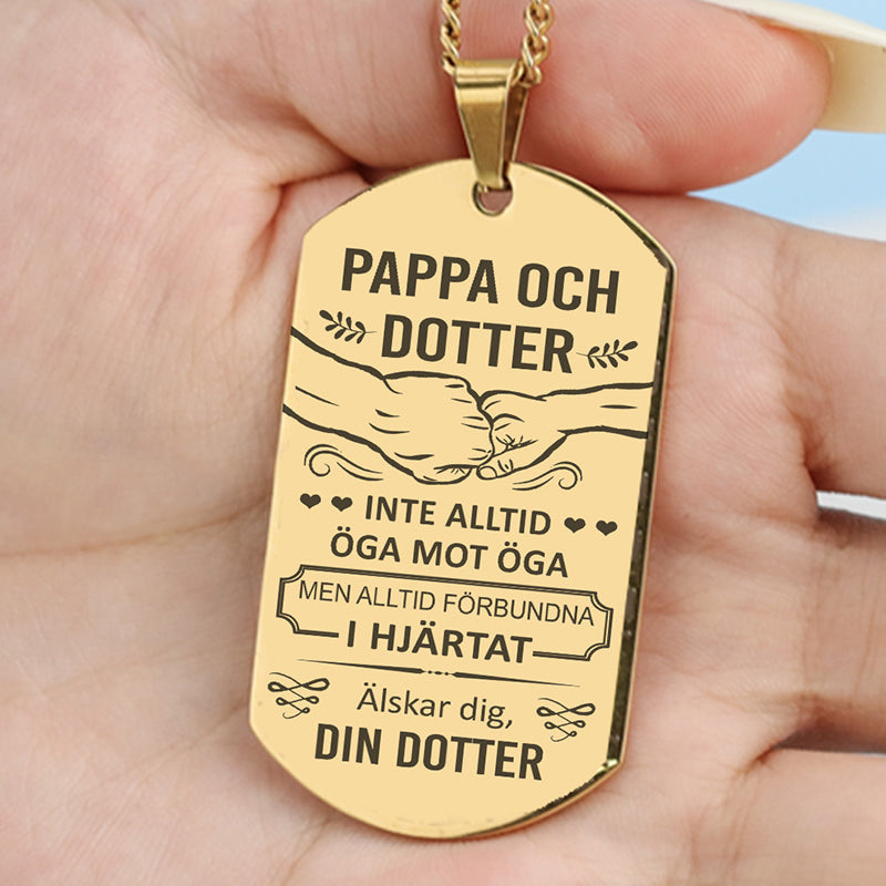 Hänge från dotter till far - Jag är så stolt över att vara din dotter