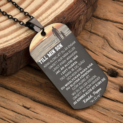 Hänge från far till son - "Stänk av havet"