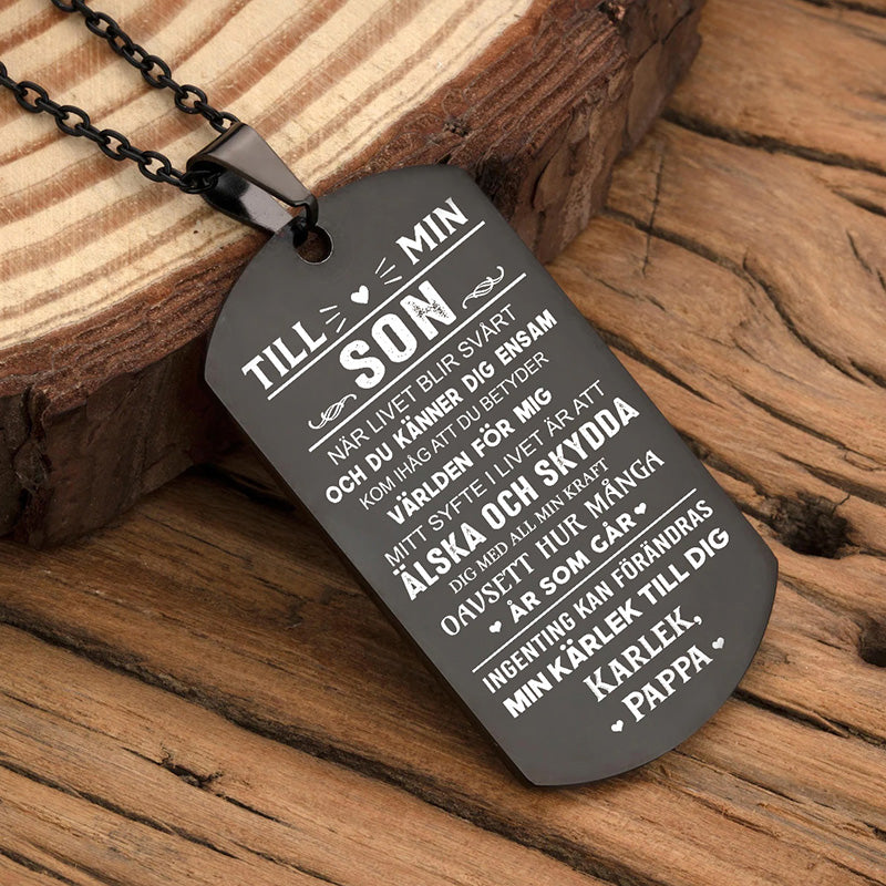 Hänge från far till son - "Kärleken i faderns hjärta"