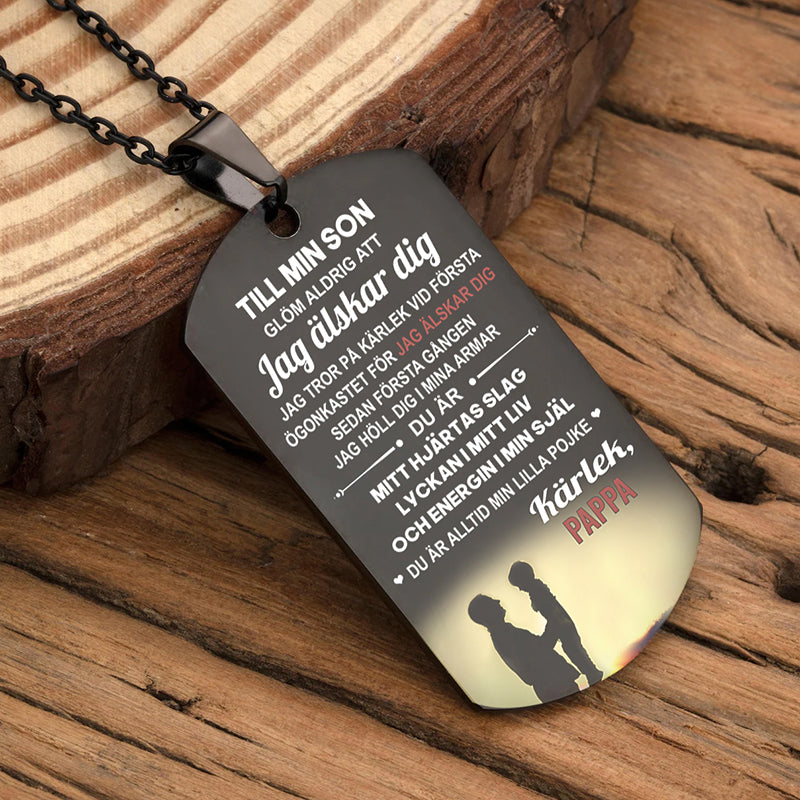 Hänge från far till son - "Föräldrakärlekens kraft"