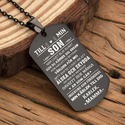 Hänge från mor till son - "Kärlek i mammas hjärta"