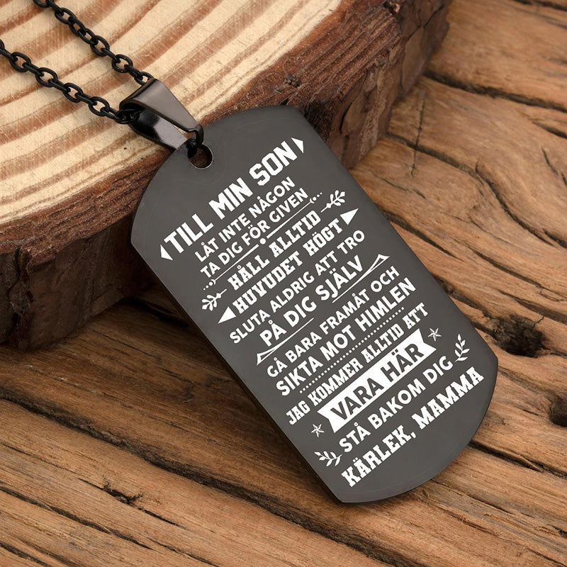 Hänge från mor till son - "Du är meningen med mitt liv"