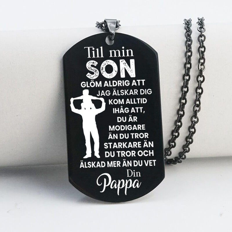 Hänge från far till son - "Stora stunder tillsammans"