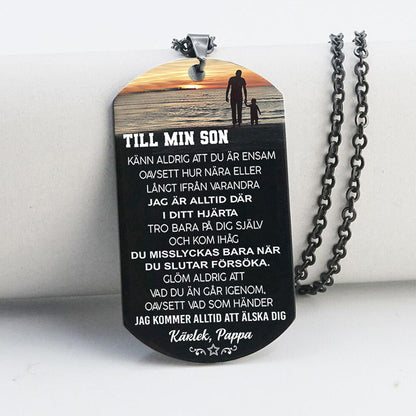 Hänge från far till son - "Stänk av havet"