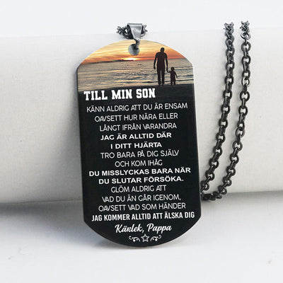 Hänge från far till son - "Stänk av havet"