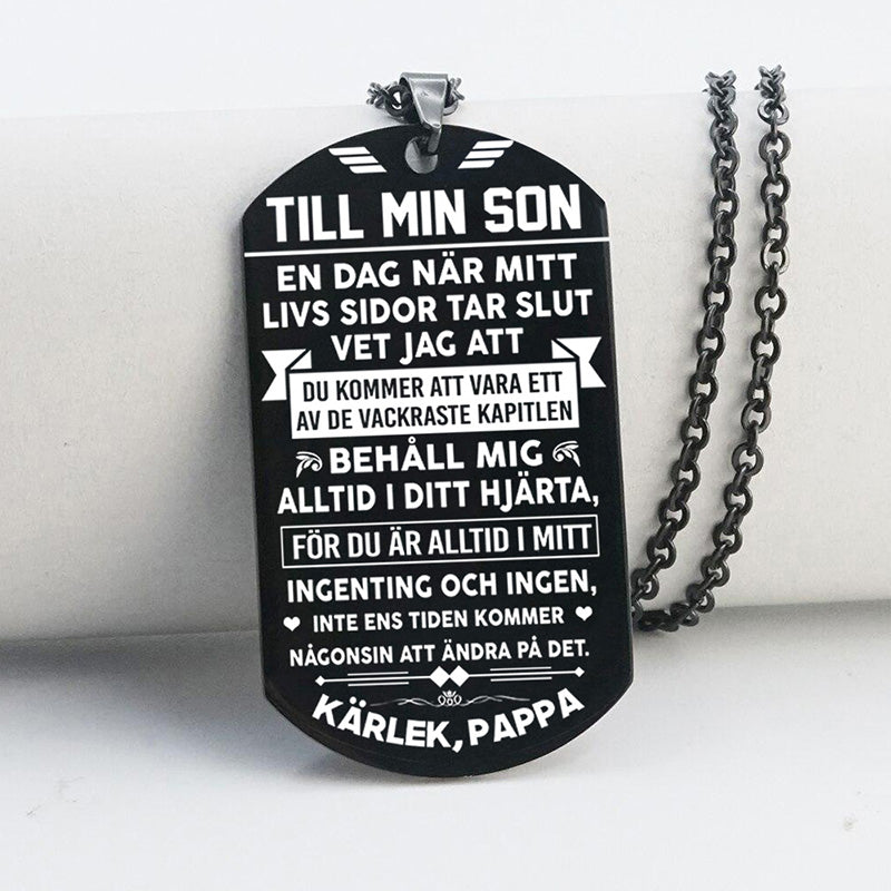 Hänge från far till son - "Familjens stolthet"