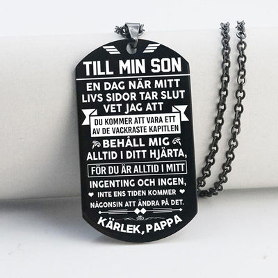 Hänge från far till son - "Familjens stolthet"