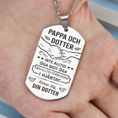 Hänge från dotter till far - Jag är så stolt över att vara din dotter