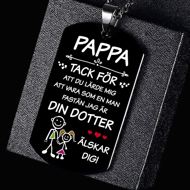 Hänge från dotter till far - Bästa vänner för alltid