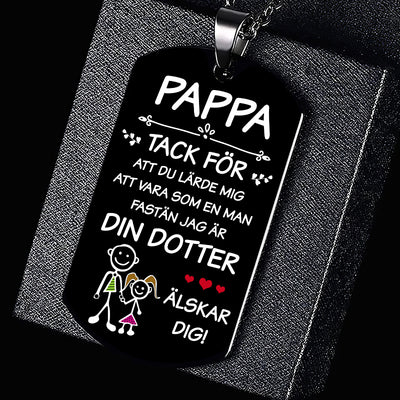 Hänge från dotter till far - Bästa vänner för alltid