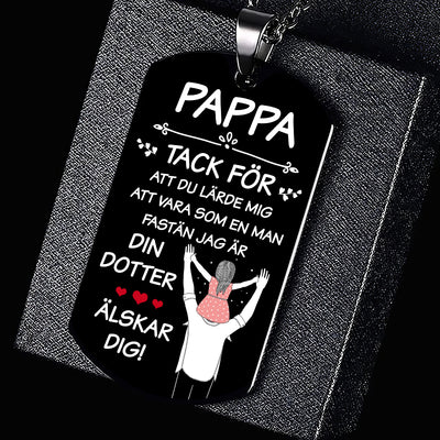 Hänge från dotter till far - För bästa pappa