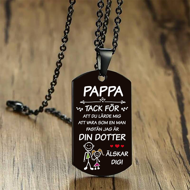 Hänge från dotter till far - Bästa vänner för alltid
