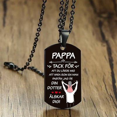 Hänge från dotter till far - För bästa pappa