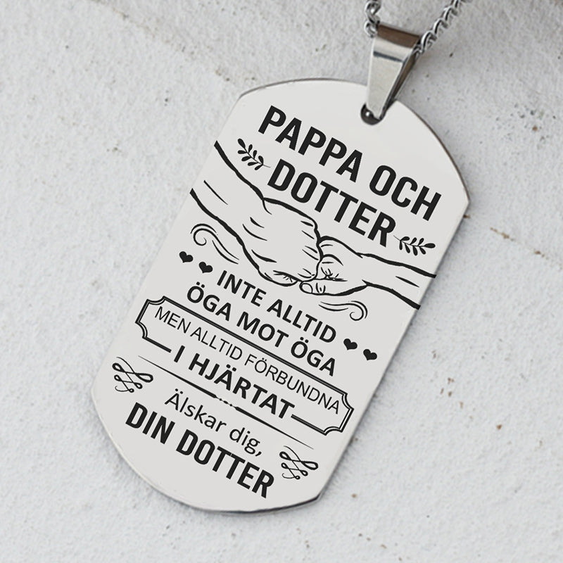 Hänge från dotter till far - Jag är så stolt över att vara din dotter