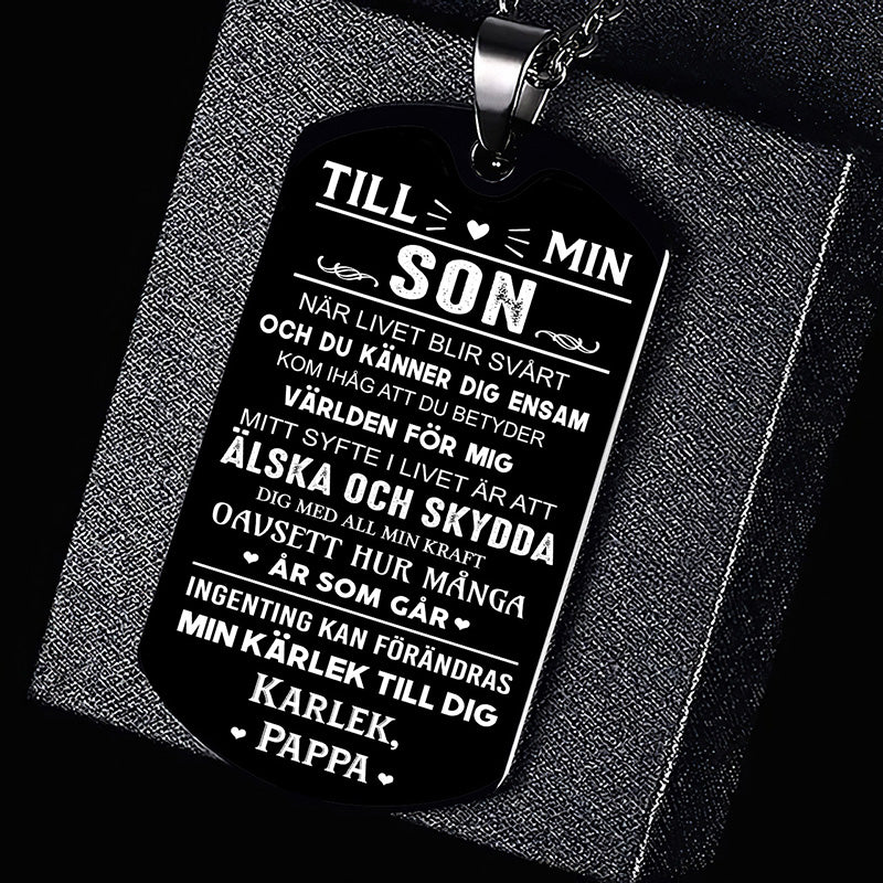 Hänge från far till son - "Kärleken i faderns hjärta"