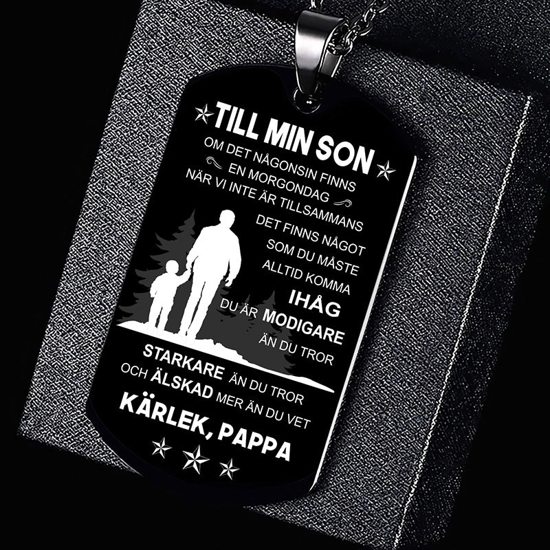 Hänge från far till son - "Äventyrets anda"