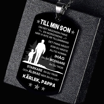 Hänge från far till son - "Äventyrets anda"