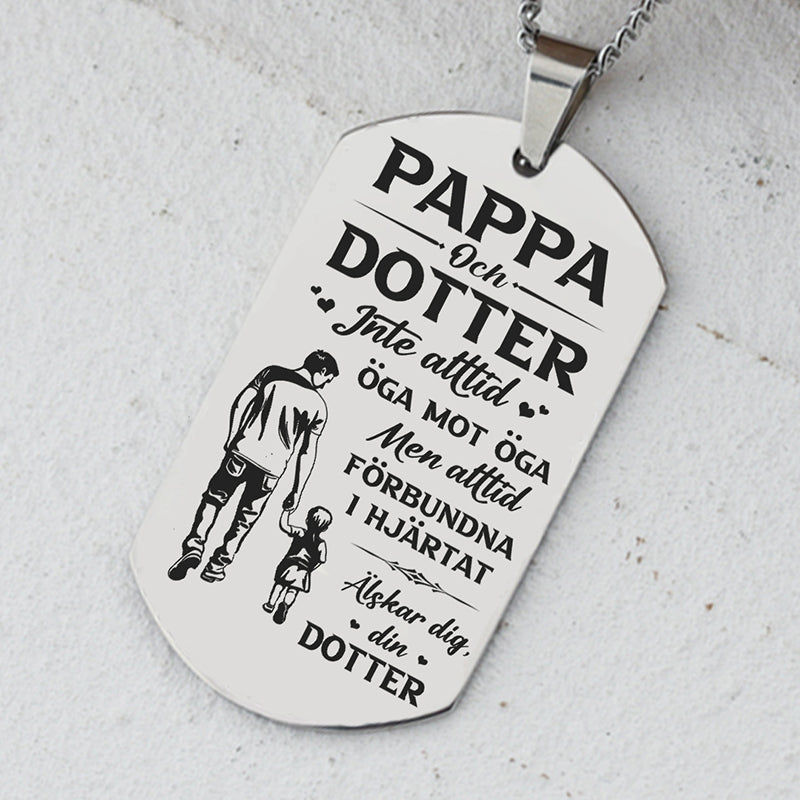 Hänge från dotter till far - Tack för att du är min pappa