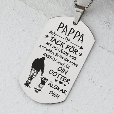 Hänge från dotter till far - För bästa pappa