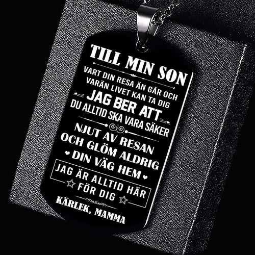 Hänge från mor till son - "Ljusa gemensamma stunder"