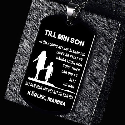 Hänge från mor till son - "Föräldrastöd"