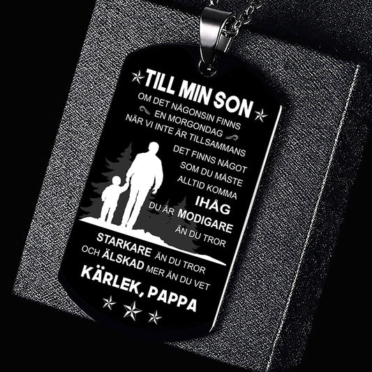 Hänge från far till son - "Äventyrets anda"